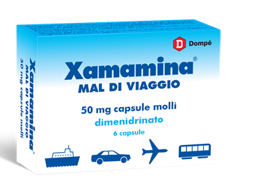 XAMAMINA MAL DI VIAG*6CPS 50MG - Okfarmacia