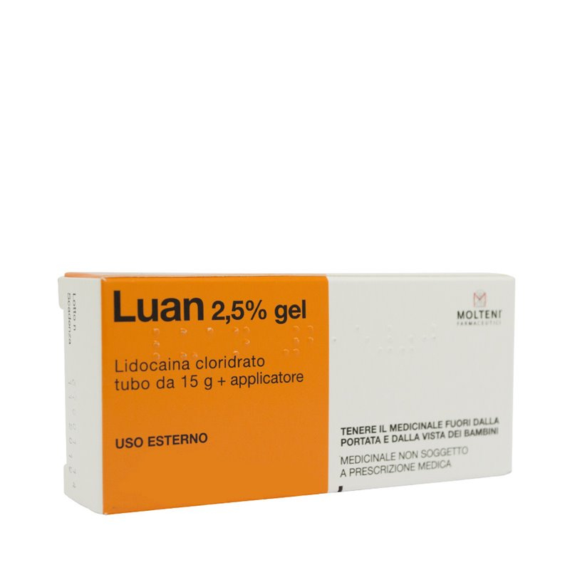 LUAN*GEL 15G 2,5%+APPLICATORE - Okfarmacia
