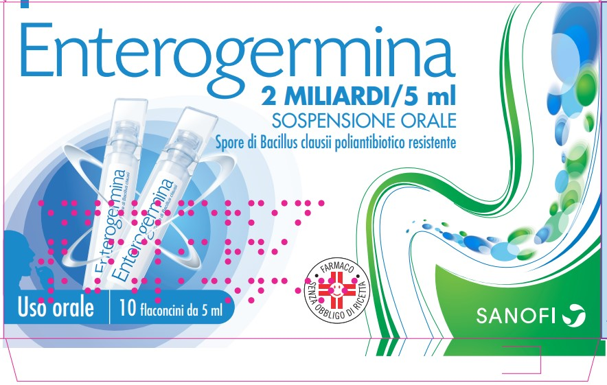 ENTEROGERMINA*OS 10FL 2MLD/5ML - Okfarmacia