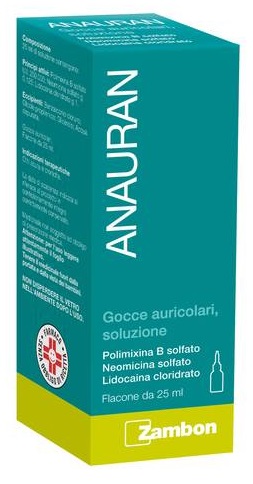 ANAURAN*GTT AURIC FL 25ML - Okfarmacia