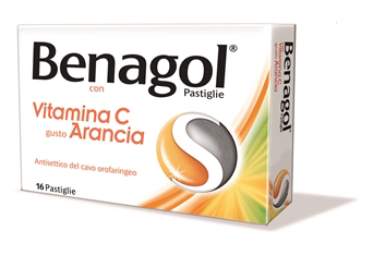 BENAGOL VIT C*16PAST ARANCIA - Okfarmacia