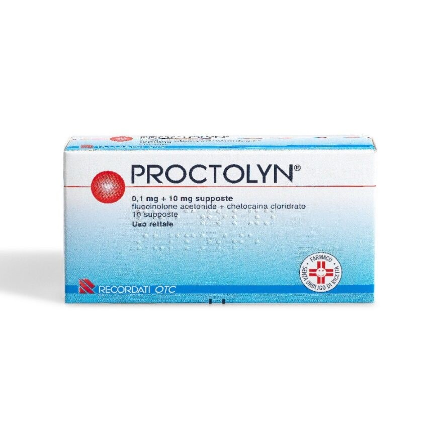 PROCTOLYN*10SUPP 0,1MG+10MG - Okfarmacia