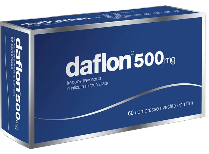 DAFLON*60CPR RIV 500MG - Okfarmacia