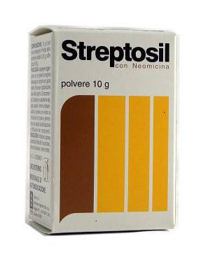 STREPTOSIL NEOMICINA*POLV 10G - Okfarmacia