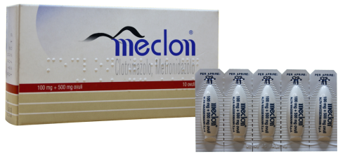 MECLON*10 OVULI VAG 100+500MG - Okfarmacia