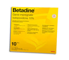 BETADINE*10GARZE IMPREGN 10x10 - Okfarmacia