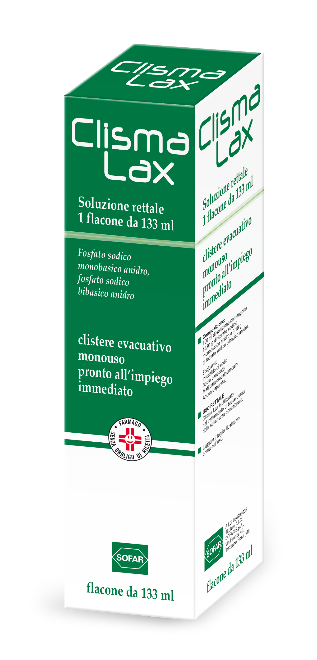 CLISMALAX*1CLISMA 133ML - Okfarmacia