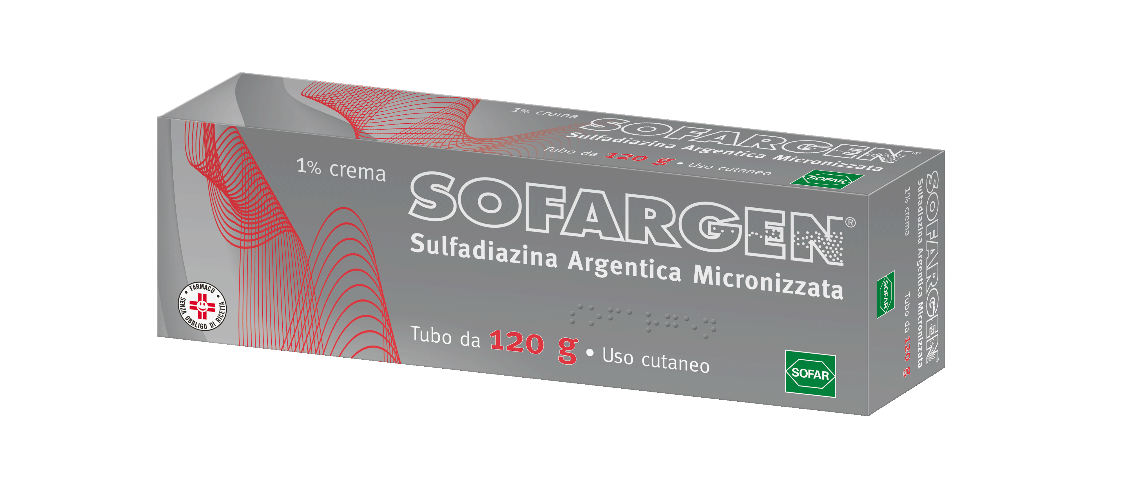 SOFARGEN*CREMA 120G 1% - Okfarmacia