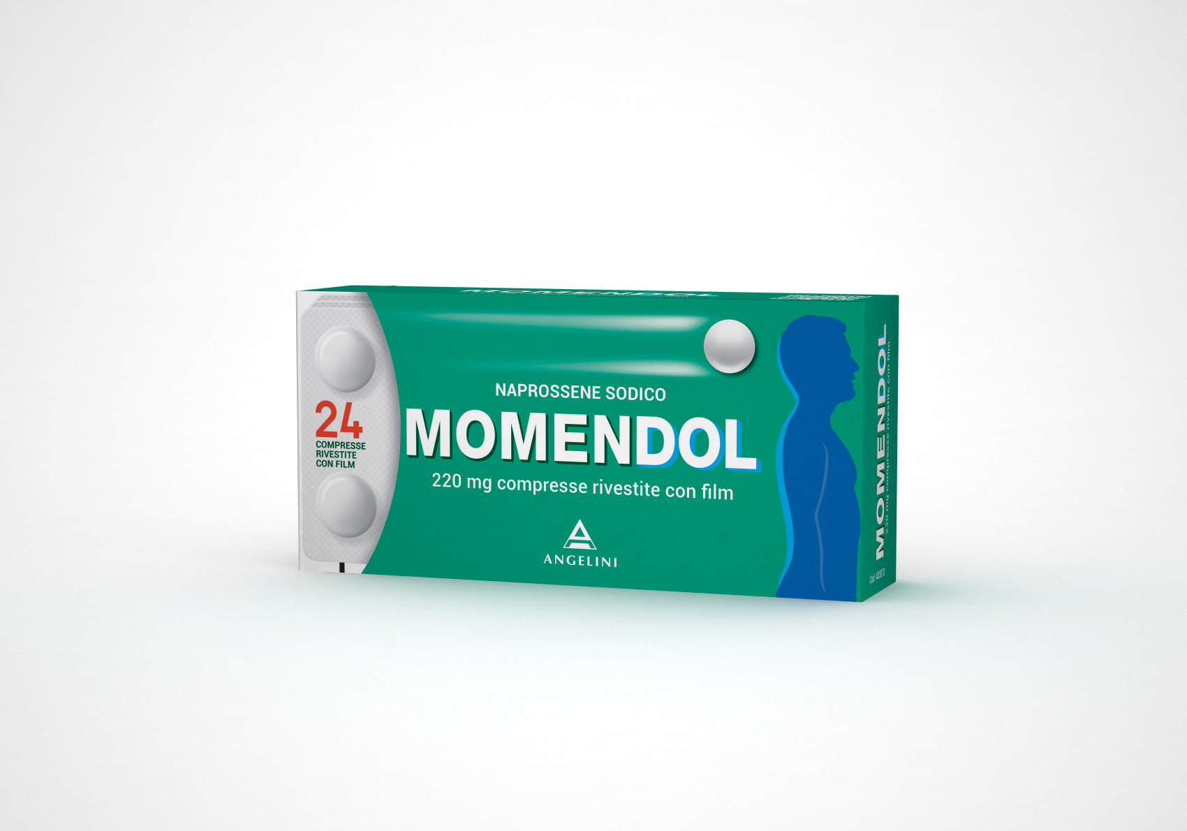 MOMENDOL*24CPR RIV 220MG - Okfarmacia