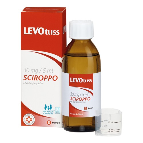 LEVOTUSS*SCIR 200ML 30MG/5ML - Okfarmacia