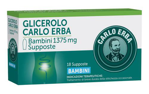 GLICEROLO*BB 18SUPP 1375MG - Okfarmacia