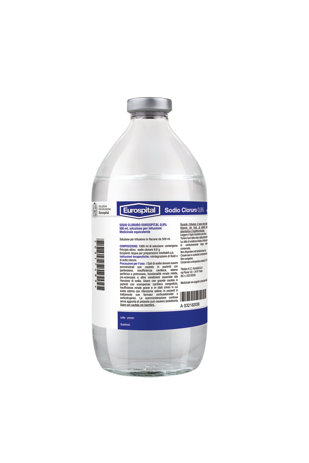 SODIO CLORURO EUROS*0,9% 250ML - Okfarmacia