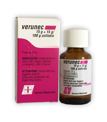 VERUNEC*FL 15G+15G/100G COLLOD - Okfarmacia