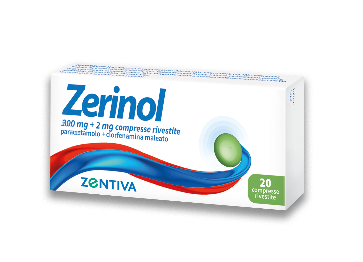 ZERINOL*20CPR RIV 300MG+2MG - Okfarmacia