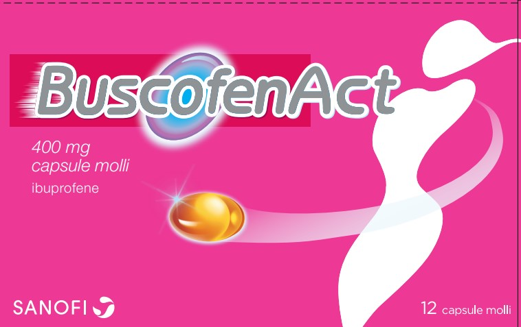 BUSCOFENACT*12CPS MOLLI 400MG - Okfarmacia