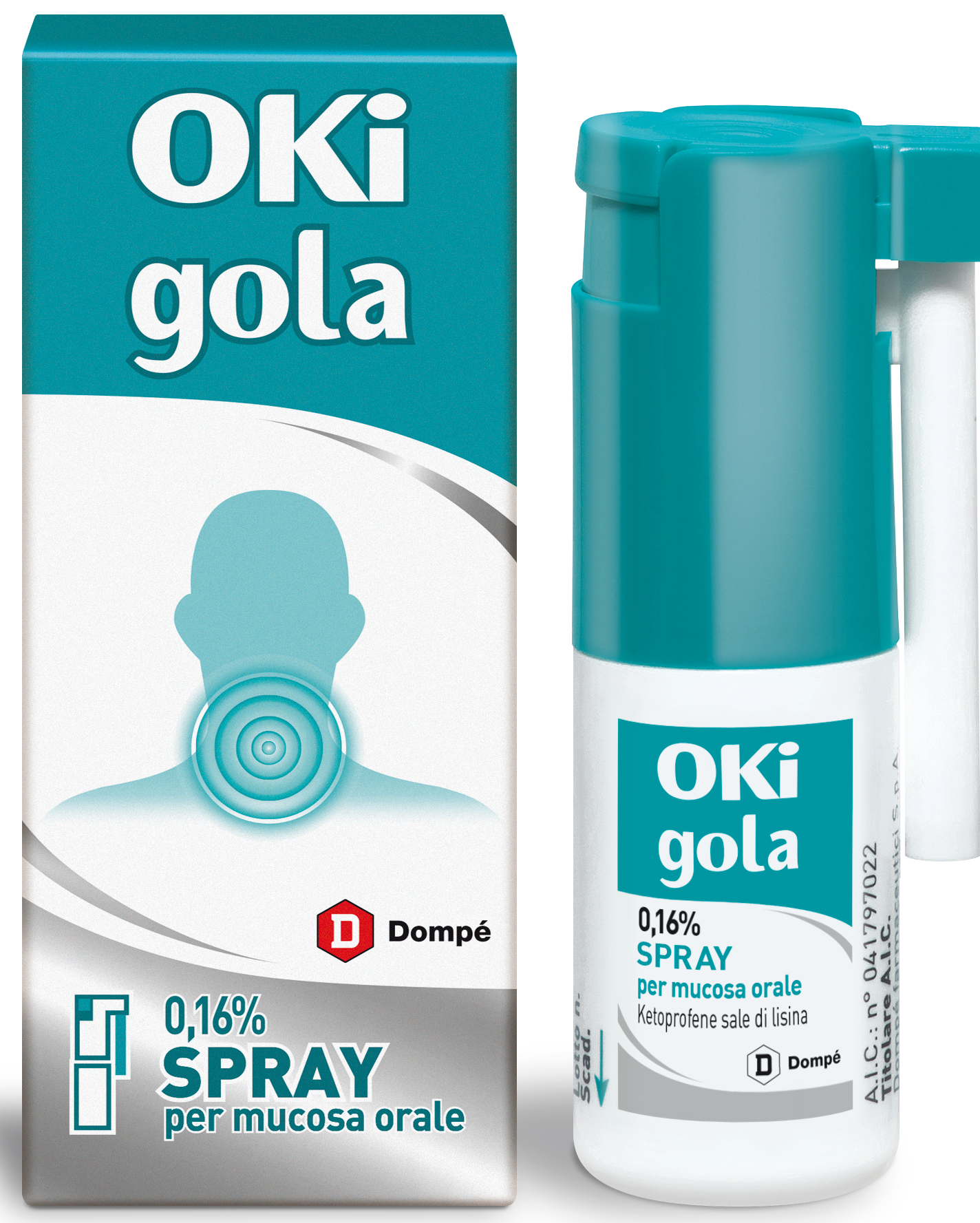 OKI GOLA*OS SPRAY 15ML 0,16% - Okfarmacia