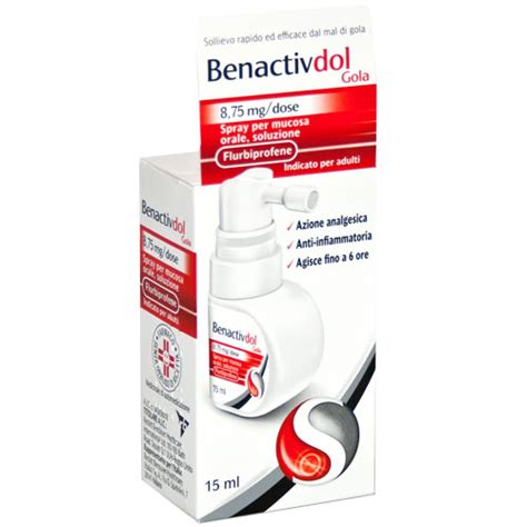 BENACTIVDOL GOLA*SPRAY15ML8,75 - Okfarmacia