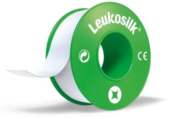 CEROTTO IN ROCCHETTO LEUKOSILK IPOALLERGENICO BIANCO 2,5X500 CM - Okfarmacia