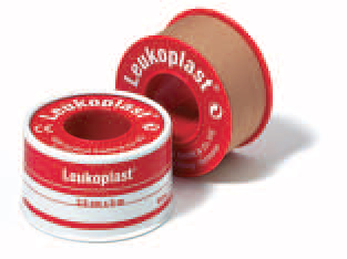 CEROTTO CHIRURGICO PER FISSAGGIO MEDICAZIONI IN ROCCHETTO LEUKOPLAST SUPPORTO VISCOSA COLOR PELLE MASSA ADESIVA CAUCCIU' OSSIDO DI ZINCO 2,5X500CM - Okfarmacia