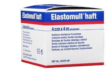 BENDA ELASTICA AUTOADESIVA ELASTOMULL HAFT COMPRESSIONE FORTE 4X400 CM - Okfarmacia