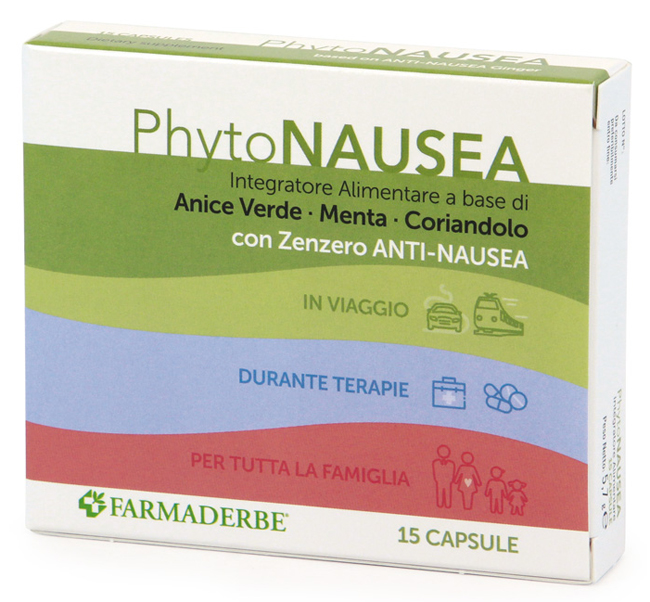 PHYTO NAUSEA 15 CAPSULE - Okfarmacia
