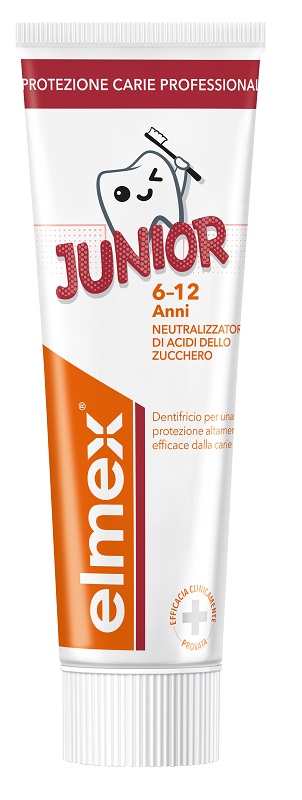ELMEX JUNIOR PROFESSIONAL DENTIFRICIO 75 ML - Okfarmacia