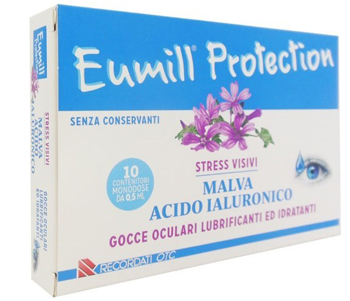 EUMILL PROTECTION GOCCE OCULARI 10 FLACONCINI MONODOSE 0,5 ML - Okfarmacia
