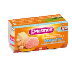 PLASMON OMOGENEIZZATO FORMAGGIO/PROSCIUTTO 80 G X 2 PEZZI - Okfarmacia