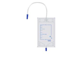 SACCA DI DRENAGGIO DA GAMBA PER INCONTINENZA TUBO 10 CM 10 PEZZI - Okfarmacia
