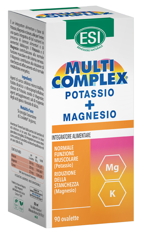 ESI MULTICOMPLEX POTASSIO MG 90 OVALETTE - Okfarmacia