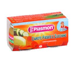 PLASMON OMOGENEIZZATO CAROTA/PATATA/ZUCC 80 G X 2 PEZZI - Okfarmacia