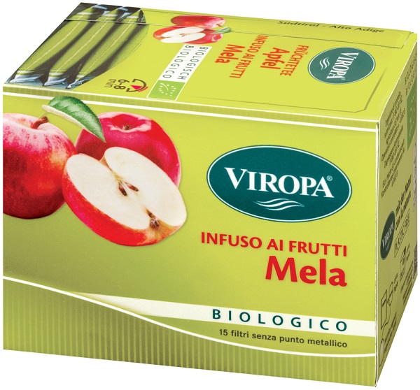 VIROPA INFUSO AI FRUTTI MELA BIO 15 FILTRI - Okfarmacia