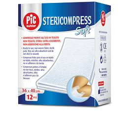 STERICOMPRESS SOFT XL GARZA TNT 18X40CM 12 PEZZI - Okfarmacia