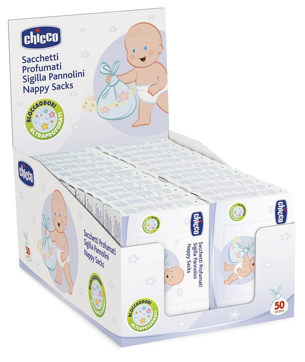 CHICCO SACCHETTI PROFUMATI PANNOLINI - Okfarmacia