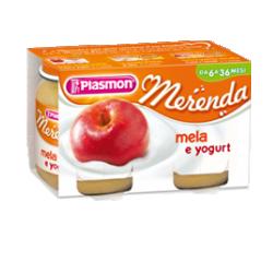 PLASMON OMOGENEIZZATO YOGURT MELA 120 G X 2 PEZZI - Okfarmacia