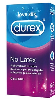 PROFILATTICO DUREX NO LATEX 6 PEZZI - Okfarmacia