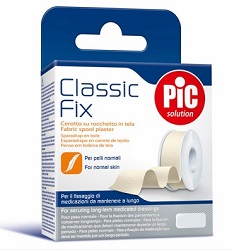 CEROTTO IN ROCCHETTO CLASSIC FIX WHITE 2,5X500 CM FUSTELLA - Okfarmacia