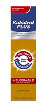 KUKIDENT DOPPIA AZIONE ADESIVO PROTESI DENTARIA 40 G - Okfarmacia