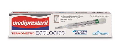 MEDIPRESTERIL TERMOMETRO ECOLOGICO SENZA MERCURIO - Okfarmacia
