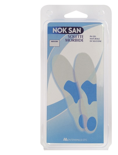 NOK SAN GEL SOLETTE MORBIDE S 2 PEZZI - Okfarmacia