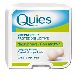 TAPPO AURICOLARE QUIES CERA 8 PAIA - Okfarmacia