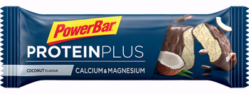 POWERBAR PROTEIN PLUS CALCIUM & MAGNESIUM COCONUT BARRETTA 35 G - Okfarmacia