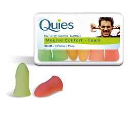 TAPPO AURICOLARE QUIES SCHIUMA 3 PAIA - Okfarmacia