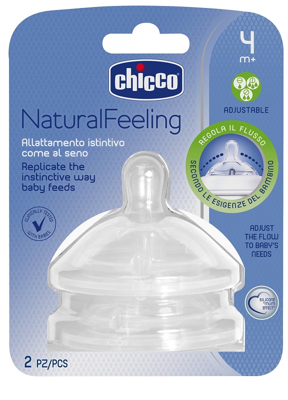 CHICCO TETTARELLA STEPUP NEW 4M+ FLUSSO REGOLABILE - Okfarmacia