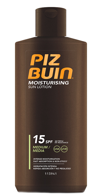 PIZ BUIN MOISTURISING FLUIDA CORPO SPF15 200 ML - Okfarmacia