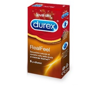PROFILATTICO DUREX REALFEEL 6 PEZZI - Okfarmacia