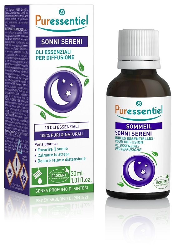 MISCELA SONNI SERENI OLI ESSENZIALI PER DIFFUSIONE 30 ML - Okfarmacia