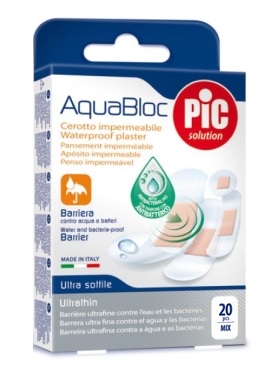 CEROTTO PIC AQUABLOC MIX ANTIBATTERICO 20 PEZZI - Okfarmacia