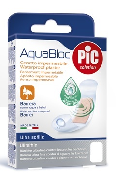 CEROTTO PIC AQUABLOC CM10X8 ANTIBATTERICO 5 PEZZI - Okfarmacia