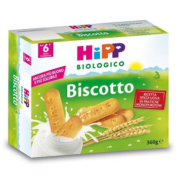 HIPP BIO BISCOTTO SOLUBILE 360 G - Okfarmacia